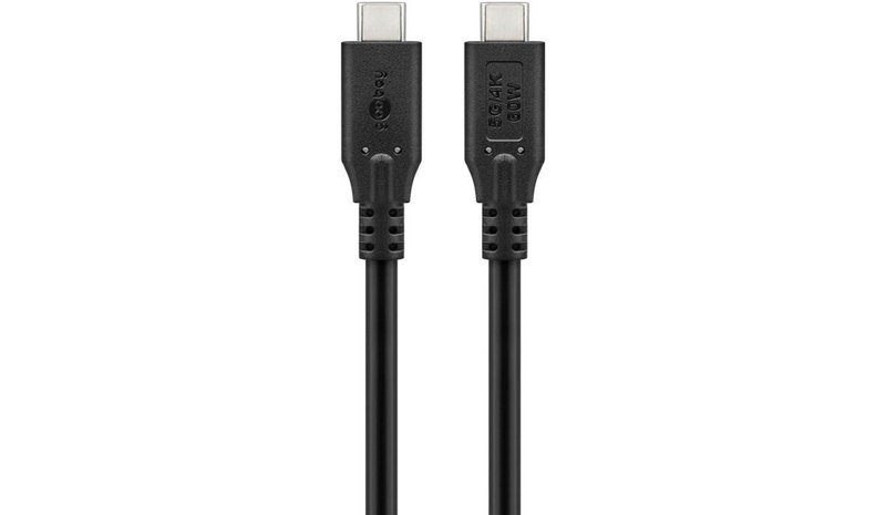 Pro USB 3.1 C - USB 3.1 C - USB 3.1 Gen1 - Musta - 1.5m – kuva 1/3