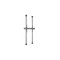 Multibrackets M Pro Series mounting kit - single side - for flat panel - fixed arms - black - Max 80 kg - recommended for 85" – kuva 1