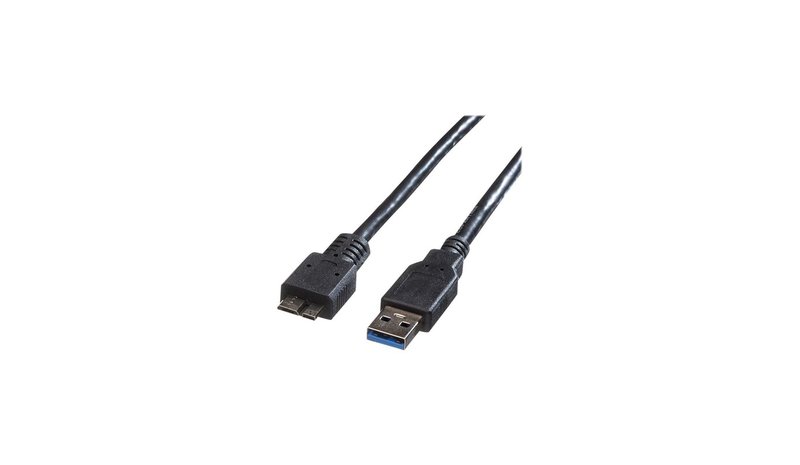 Roline - USB cable - Micro-USB Type B to USB Type A - 3 m – kuva 1/1