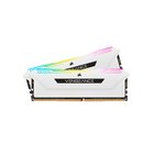 Corsair Vengeance RGB PRO SL DDR4-3200 - 16GB - CL16 - Dual Channel (2 pcs) - Intel XMP - Valkoinen RGB