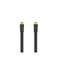 Hama HDMI Cable Ethernet Flat Black 3m – kuva 2