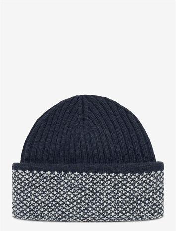 UPFRONT Wander Classic Beanie - DARK BLUE - One Size