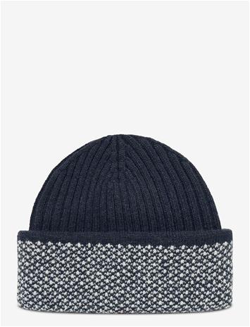 UPFRONT Wander Classic Beanie - DARK BLUE - One Size