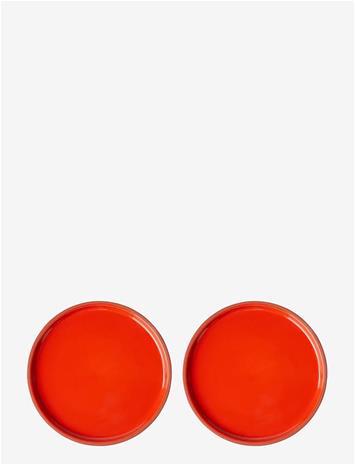 Studio About Plate, Medium Home Tableware Plates Dinner Plates Red Studio About