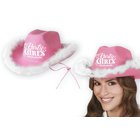 Cowboy-hattu Party girls, vaaleanpunainen