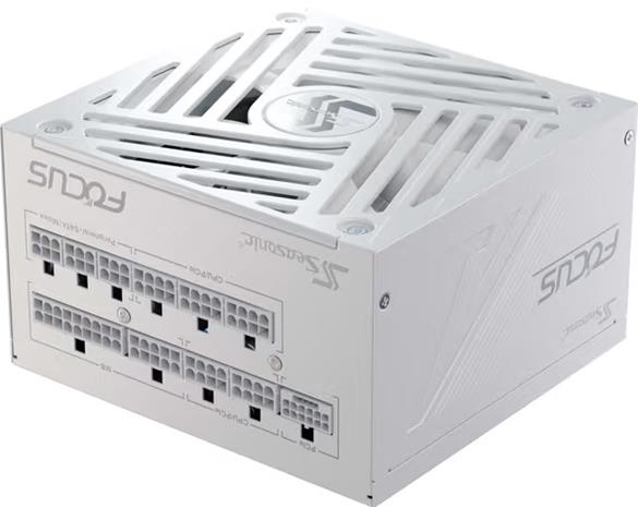 Seasonic Focus GX-1000 virtalähdeyksikkö 1000 W 20+4 pin ATX Valkoinen FOCUS