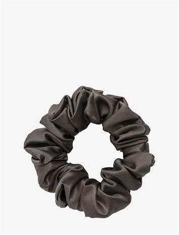 ByBarb Silk Scrunchie – Dark Grey