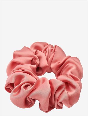 Lenoites Mulberry Silk Scrunchie Pink