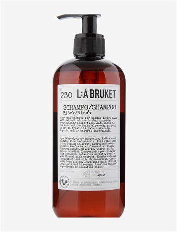 L:A Bruket Birch shampoo