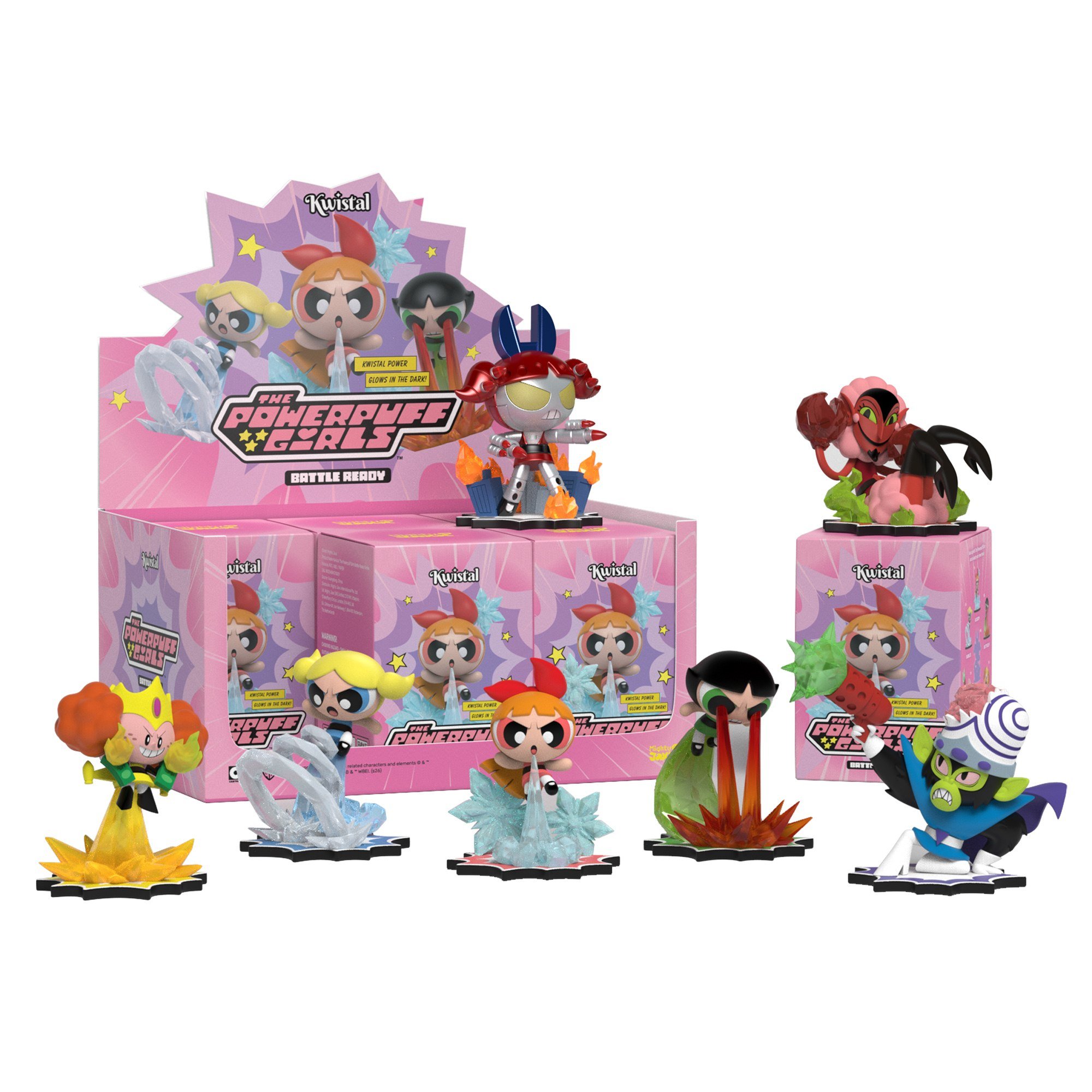 Figu: The Powerpuff Girls - Battle Ready (Mighty Jaxx, Satunnainen) FIGU