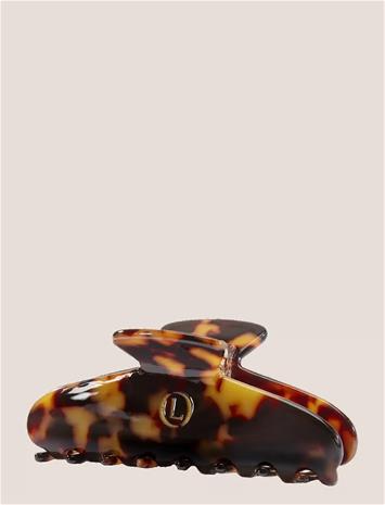 Lenoites Eco-Friendly Claw Clip Medium Bronze Leopard