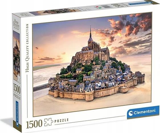 Clementoni The Mont Saint-Michel Risin 1500p palapeli