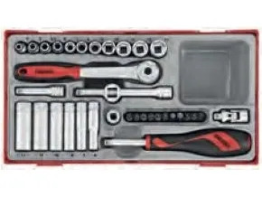 Hylsysarja Teng Tools TT1435; 35 kpl.