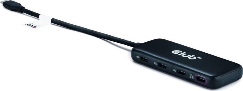 Club 3D USB Type-C 4-port 10G Data hub with PD3.0 Charging