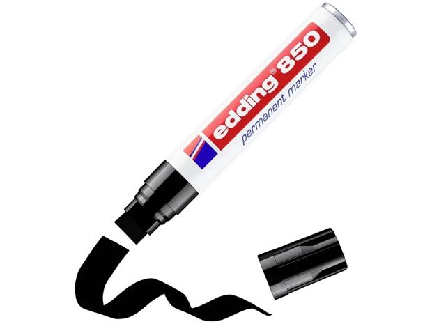 Edding e-850 permanent marker Musta – kuva 2/2
