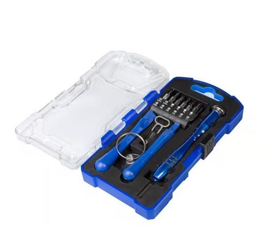LogiLink Screwdriver set with attachable bits and Lisätarvike 17 pieces