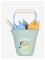 SWIM ESSENTIALS Sand Set 4 Pcs Silicone - Bluey - GREEN - One Size – kuva 2