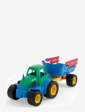 Dantoy - Classic Recycled tractor with trailer (1435)