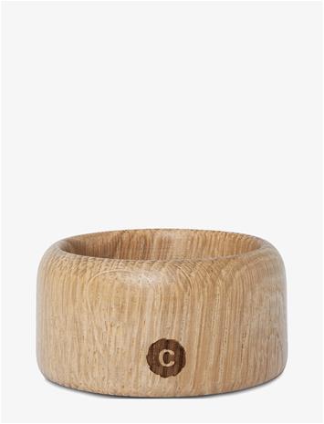 CRUSHGRIND Vik Salt Jar - OAK - Ø7X4 cm