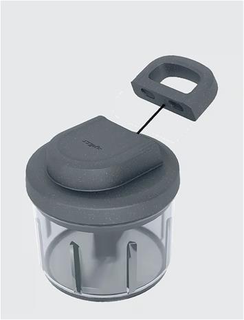 Zyliss - Easy Pull Monitoimileikkuri 13 cm Harmaa – kuva 2/3