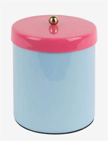 PRESENT TIME Storage Jar Double Funky Small - BLUE - Ø 10 cm