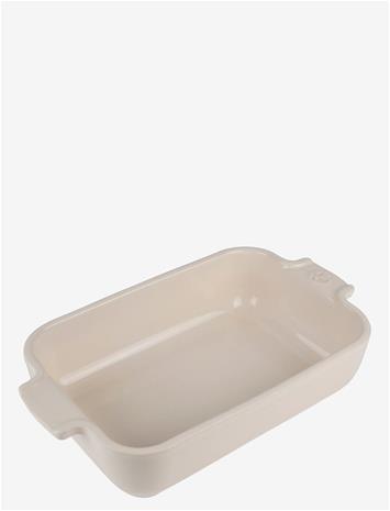 Peugeot Appolia Rectangular dish 22 cm Cream white