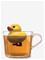 WINKEE Duck Tea Infuser - YELLOW - H6 cm – kuva 2