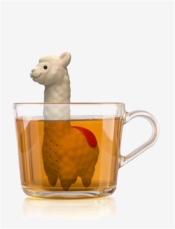 WINKEE Llama Tea Infuser - WHITE - H6 cm