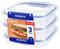 Sistema Square Klip It Plus 3Pack 520ml – kuva 3
