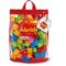Ecoiffier Half-Moon Bag with 120 Pieces – kuva 1