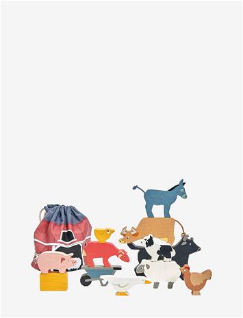 TENDER LEAF Stacking Farmyard Animals - MULTI - One Size