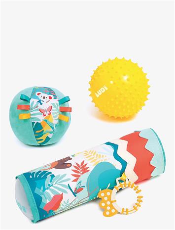 LUDI Cylinder With Sensory Balls - MULTICOLOR - One Size