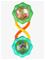 Bright Starts Rangle, Rattle & Shake Barbell™, Grøn - Multi/patterned - ONE SIZE – kuva 3