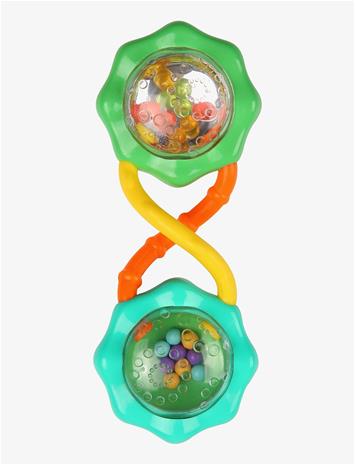 Bright Starts Rangle, Rattle & Shake Barbell™, Grøn - Multi/patterned - ONE SIZE