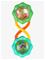Bright Starts Rangle, Rattle & Shake Barbell™, Grøn - Multi/patterned - ONE SIZE – kuva 4