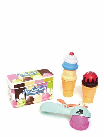 Zoo Troop Magnetic Ice Cream Set