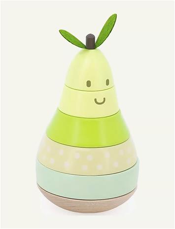Vilac Stacking Pear 10 Pcs - Green - ONE SIZE