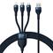 Baseus 3in1 USB cable USB 3in1 Flash Series USB-C + Micro + Lightning 66W 1.2m – kuva 6