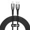 Baseus USB cable for Lightning Glimmer Series 2.4A 2m (Black) – kuva 4