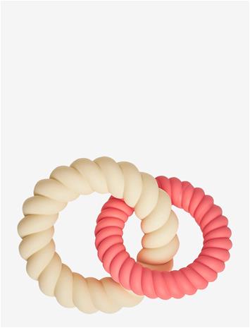 OYOY MINI Mellow Teether - CHERRY RED / VANILLA - One Size x 8