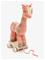 SMALLSTUFF Pull Along Giraffe, Multi Girl - MULTI COLORED - One Size 20 cm – kuva 2