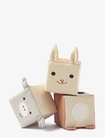 Kids Concept EDVIN Kuutiot Tekstiili, Multi