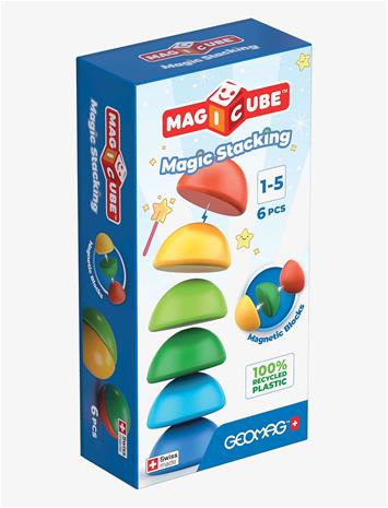 GEOMAG Geomag Magicube Magic Stacking 6 Pcs - MULTI COLOURED - One Size – kuva 2/2