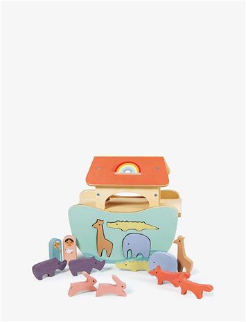 TENDER LEAF Noah's Ark Shape Sorter - Small - GREEN - One Size