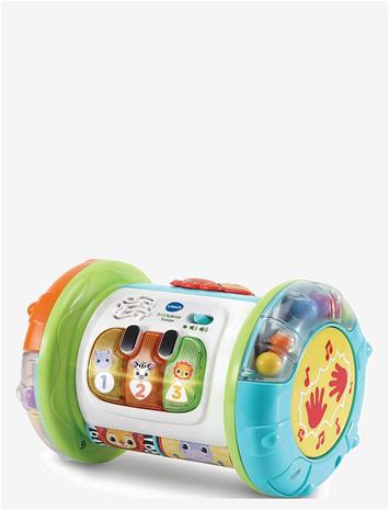 VTECH Vtech 2- In 1 Rolling Explorer Drum No - MULTI - NORWEGIAN