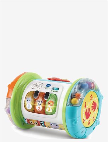 VTECH Vtech 2- In 1 Rolling Explorer Drum Dk - MULTI - DANISH
