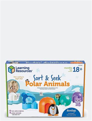 Learning Resources - Sort & Seek Polar Animals (LSP6811-SCA)