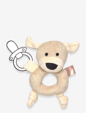 GEGGAMOJA Ring Rattle - BEIGE DODDI - One Size
