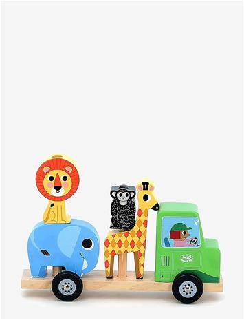 VILAC Tractor With Trailer And Stacking Animals - MULTI - One Size