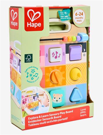 Hape Explore & Learn Sensory Play Board